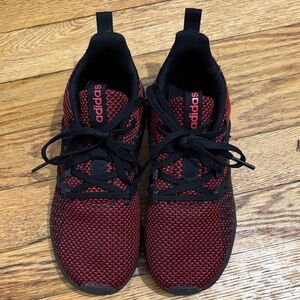 Adidas Black and Red Shoes